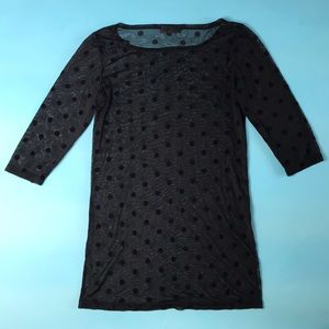 Sheer dot Carmakoma top Lab27 mesh 12